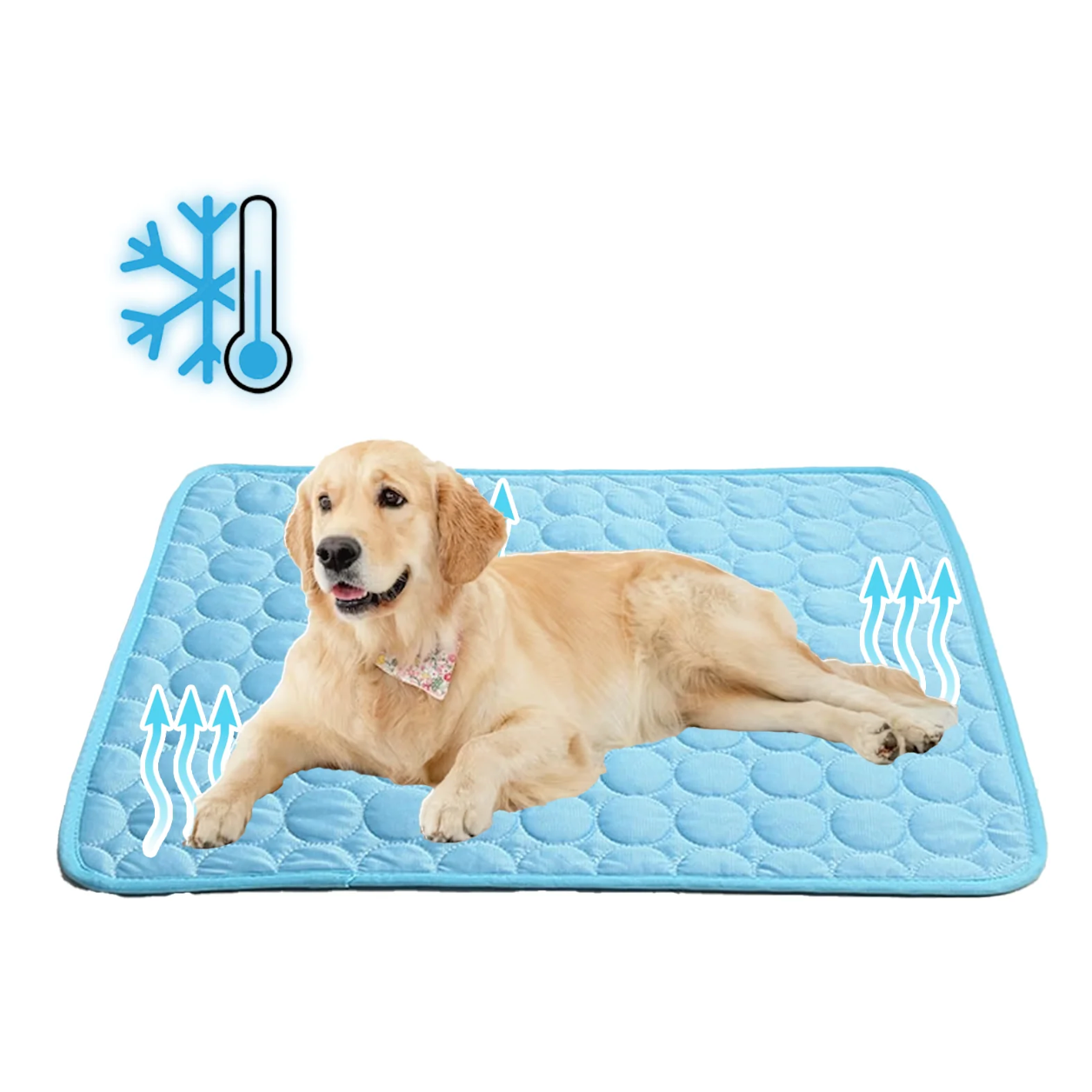 Dog Cooling Mat Pet Cooling Self-Cooling Pad - Image 1