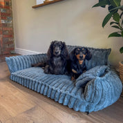 Dog Sofa Bed Washable Plush Pet Couch Comfort - Image 1