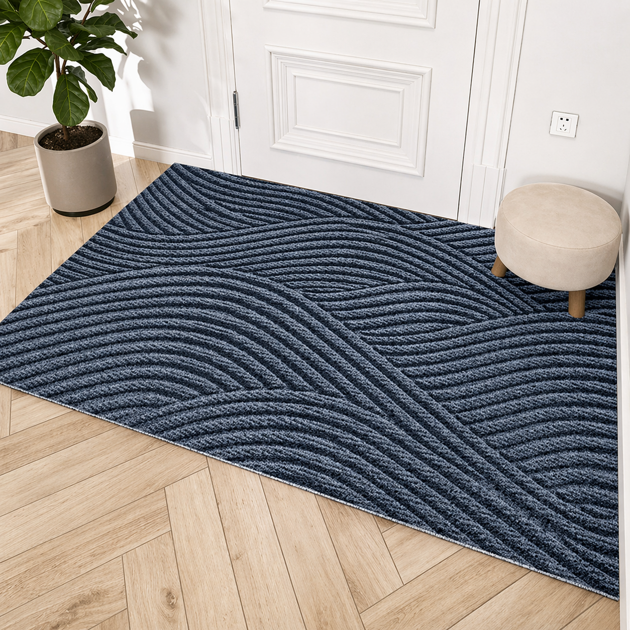 Door Mat Entry Mat Non-Slip Textured Design - Image 6