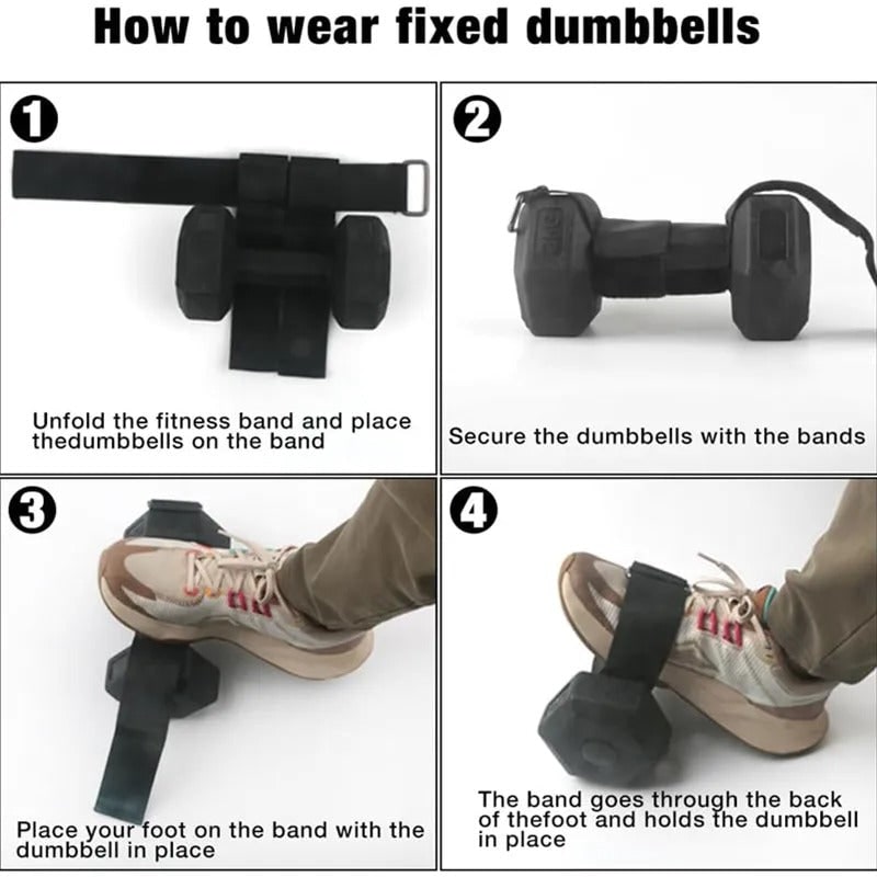 Dumbbell Ankle Strap Tibialis Leg and Hip Training Support - Image 2