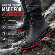 Durable Outdoor Boots Slip-Resistant Sole