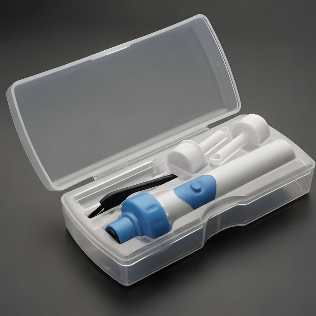 Ear Wax Removal Tool Battery Operated Suction Device - Image 1