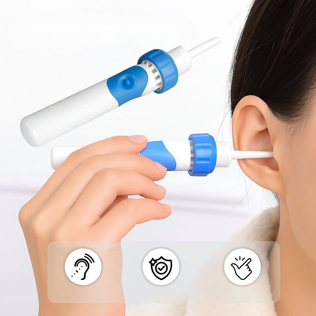 Ear Wax Removal Tool Battery Operated Suction Device - Image 2