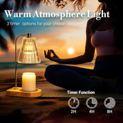 Electric Candle Warmer Candle Lamp Adjustable Dimmer - Image 17