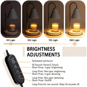 Electric Candle Warmer Candle Lamp Adjustable Dimmer - Image 19