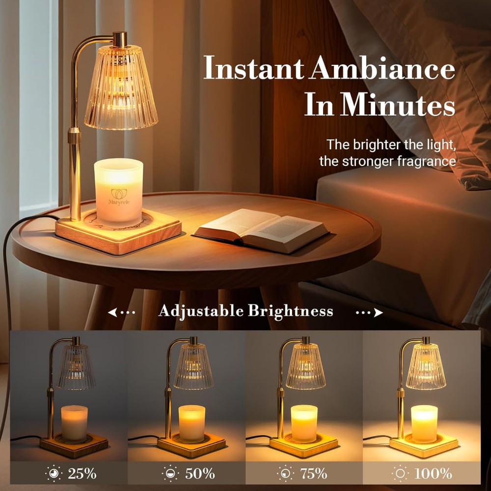 Electric Candle Warmer Candle Lamp Adjustable Dimmer - Image 22