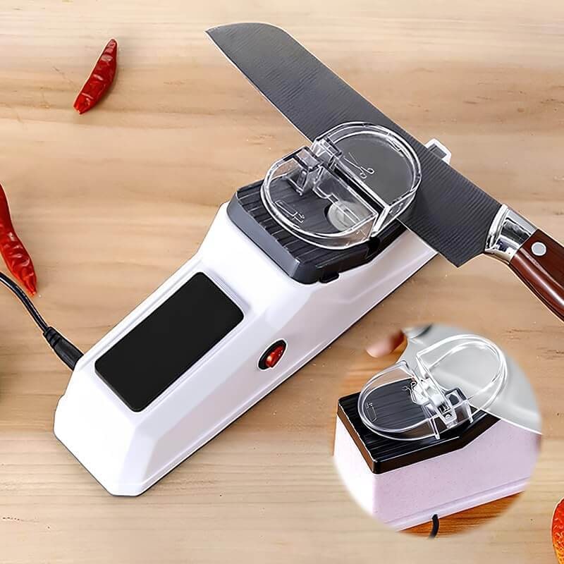 Electric Knife Sharpener Kitchen Tools Fast & Rechargeable - Image 1