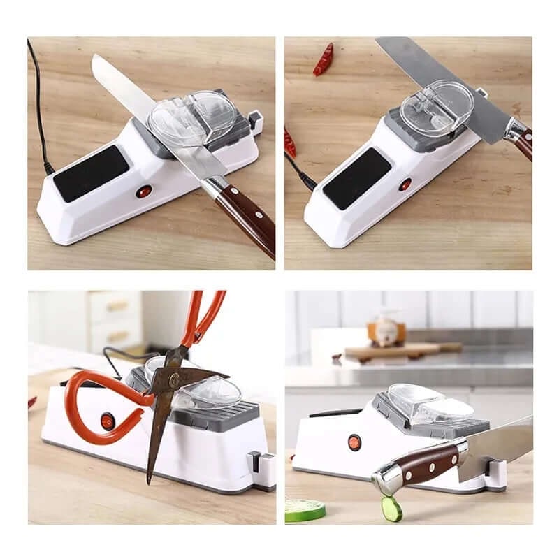 Electric Knife Sharpener Kitchen Tools Fast & Rechargeable - Image 2