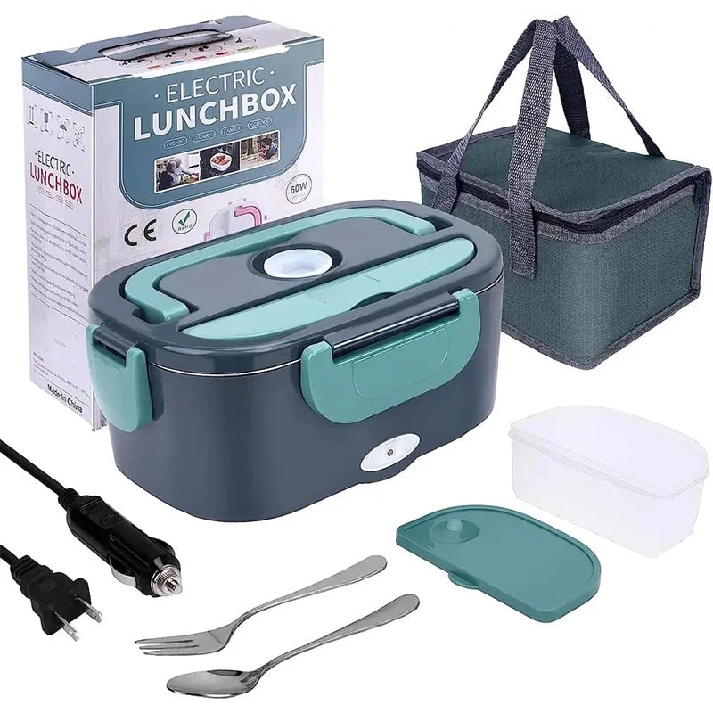 Electric Lunch Box Food Warmer 1.5l Portable Leak-Proof Heater - Image 3