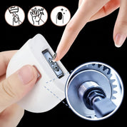 Electric Nail Clipper Stainless Steel Trimmer Portable - Image 8