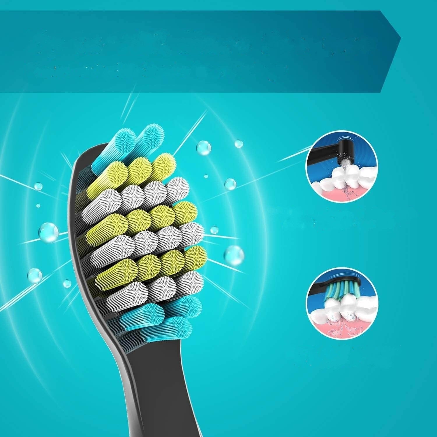 Electric Sonic Toothbrush Rechargeable Battery and Smart Timer - Image 3