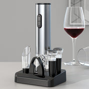 Electric Wine Opener Set Rechargeable Corkscrew - Image 1