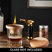 Cocktail Smoker Kit Whiskey Infuser Torch Personalized Bar Gift