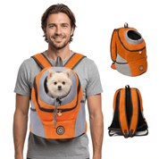 Ergonomic Dog Carrier Backpack Comfort Padding Pets - Image 2