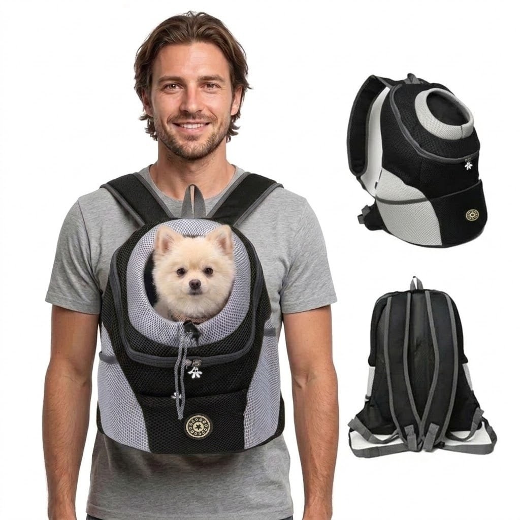 Ergonomic Dog Carrier Backpack Comfort Padding Pets - Image 4