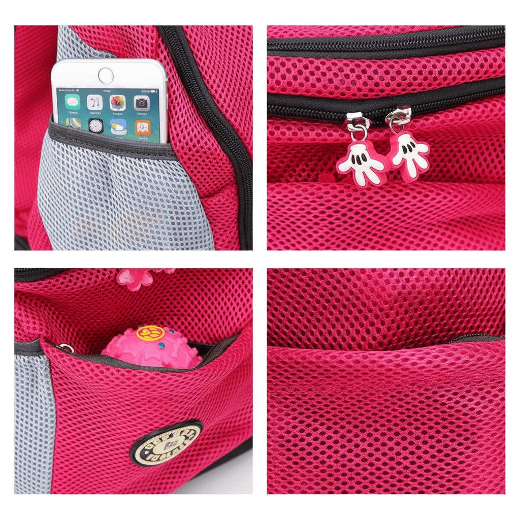 Ergonomic Dog Carrier Backpack Comfort Padding Pets - Image 5