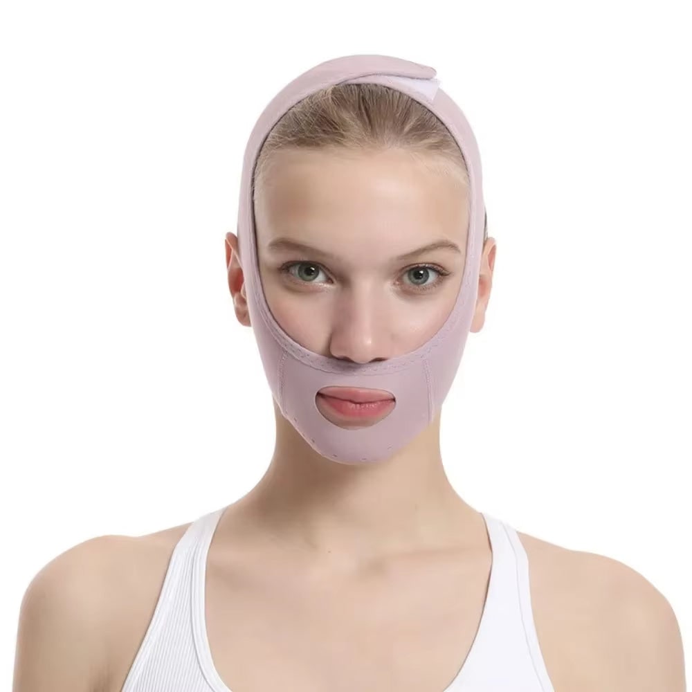 Facial Slimming Band Jawline Lift and Skin Tightening Mask - Image 2