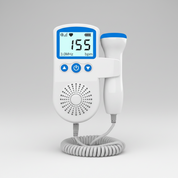 Fetal Doppler Heart Rate Monitor Home Pregnancy Monitoring Device - Image 2