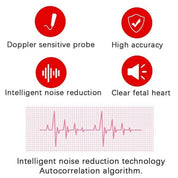 Fetal Heart Rate Monitor Home Pregnancy Baby Sound Detector - Image 5