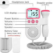 Fetal Heart Rate Monitor Home Pregnancy Baby Sound Detector - Image 7