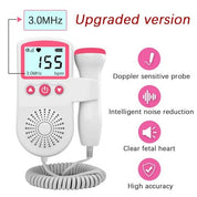 Fetal Heart Rate Monitor Home Pregnancy Baby Sound Detector - Image 8
