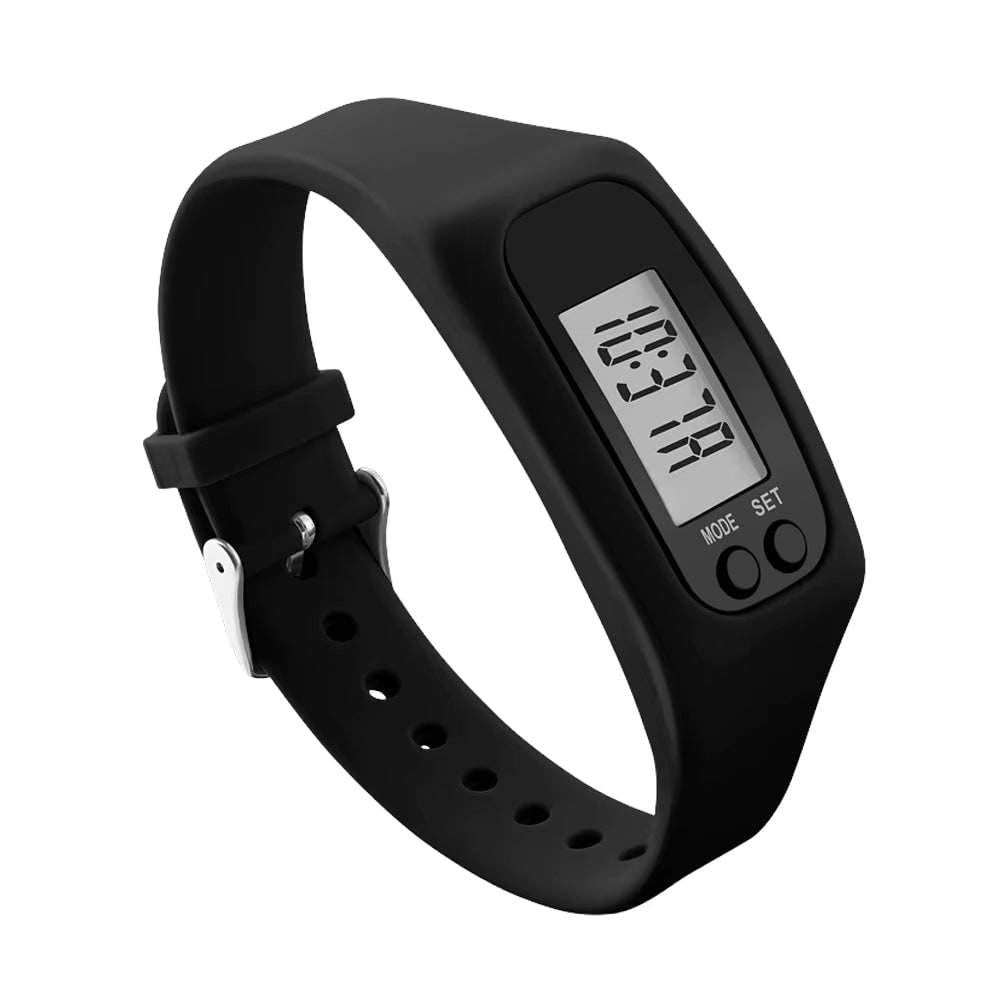 Fitness Activity Tracker Step Counter Watch Digital Sports Wristband - Image 3