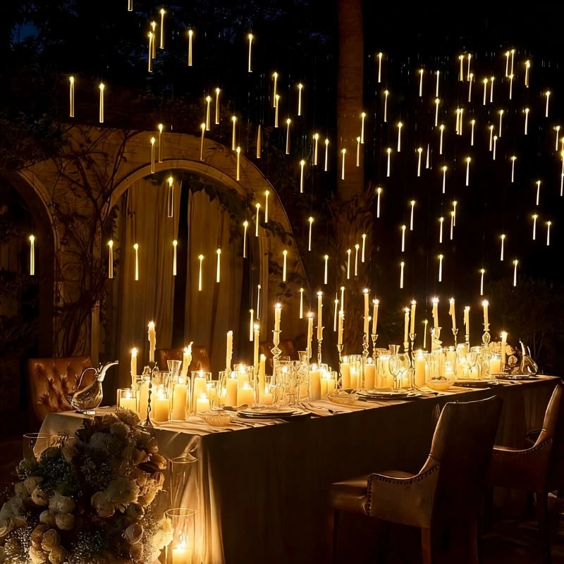 Floating Candles Weddings and Events Elegant Home Decor Lighting - Image 4
