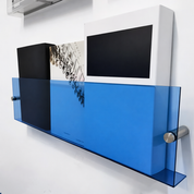 Floating Shelf Wall-Mounted Shelf Modern Acrylic Wall - Image 3