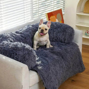 Fluffy Couch Cover Pets Soft Cozy Furniture Protector - Image 5