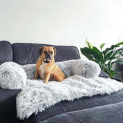 Fluffy Couch Cover Pets Soft Cozy Furniture Protector - Image 6