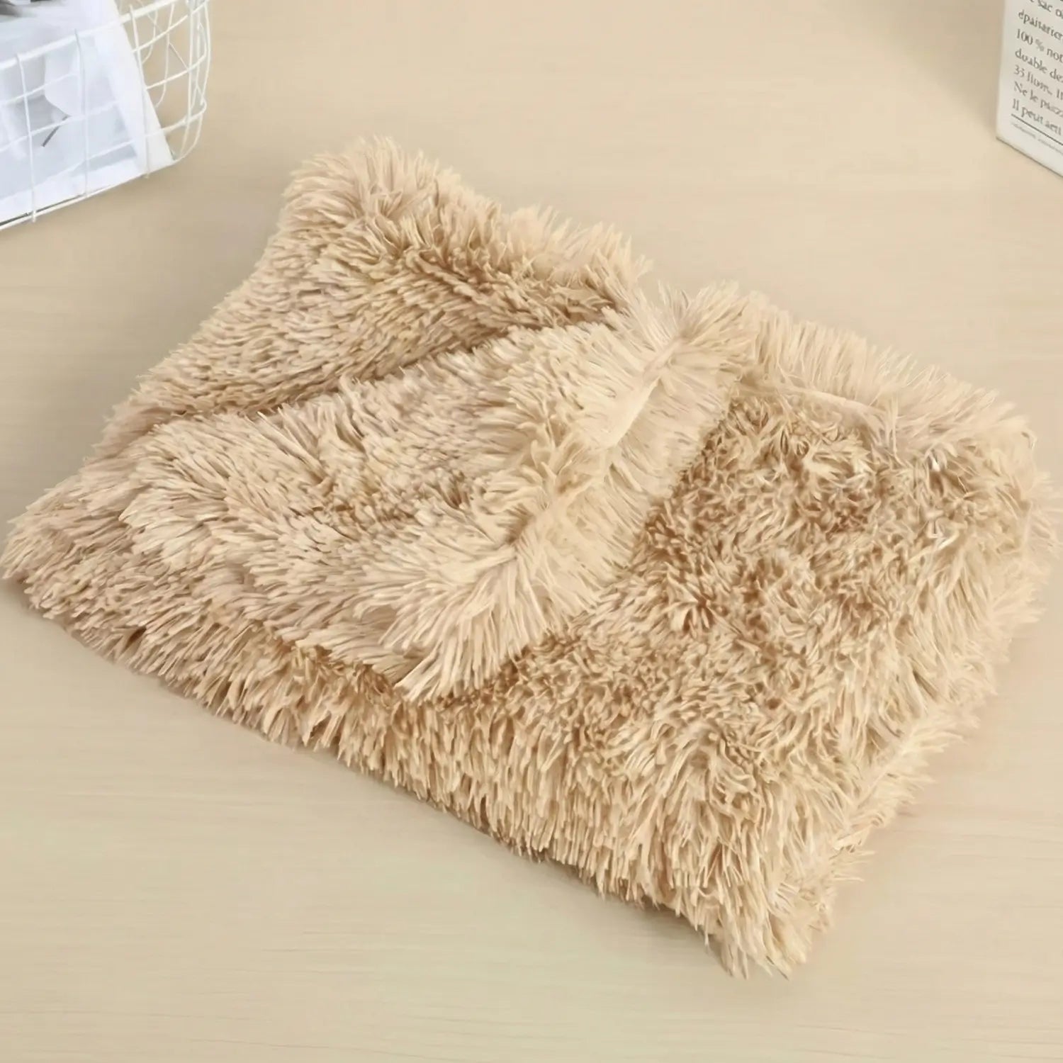 Fluffy Pet Blanket Anxiety Relief Soft Cozy and Comfortable - Image 5