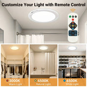 Flush Mount Ceiling Light LED Motion Sensor Versatile Design - Image 4