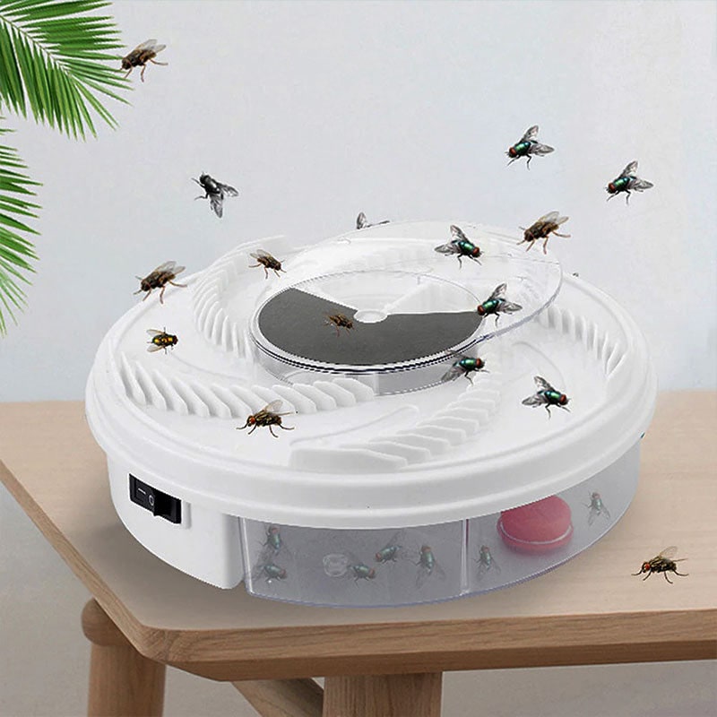 Fly Trap Indoor Silent Electric Insect Catcher Home Kitchen - Image 1