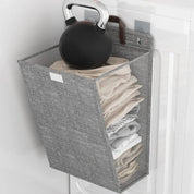 Foldable Laundry Basket Storage Wall-Mounted Design - Image 2
