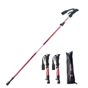 Folding Walking Poles Hiking Adjustable Lightweight Trekking Sticks - Image 6