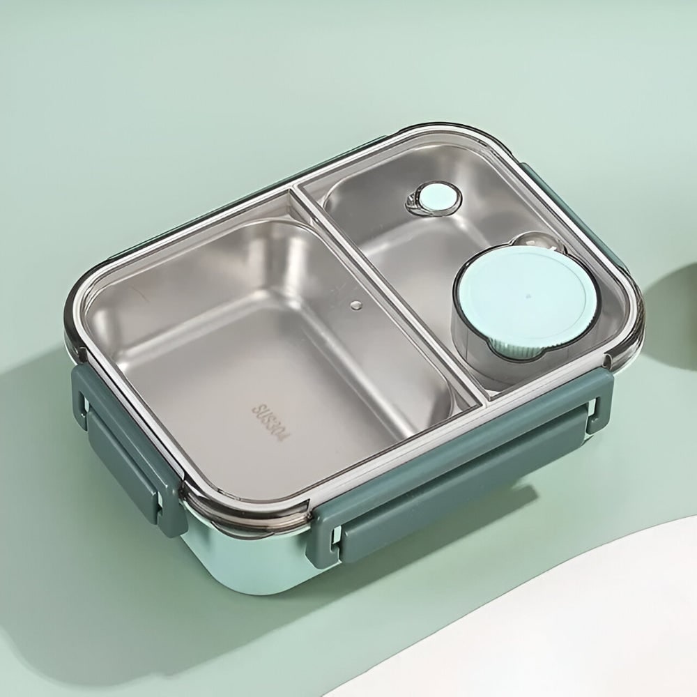 Food Storage Container Insulated Lunch Box Stainless Steel - Image 1