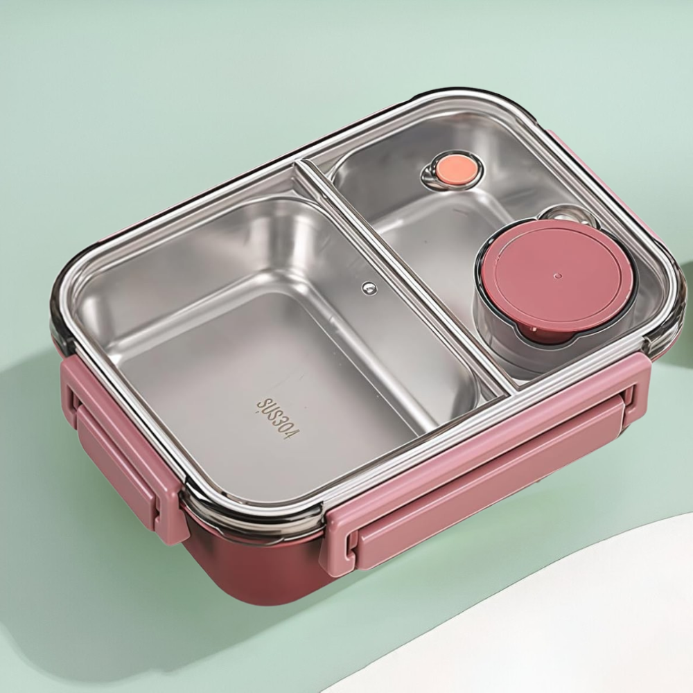 Food Storage Container Insulated Lunch Box Stainless Steel - Image 10