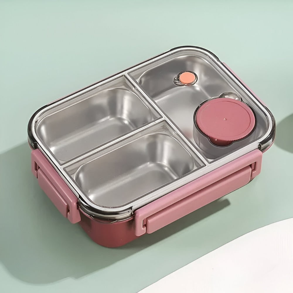 Food Storage Container Insulated Lunch Box Stainless Steel - Image 11