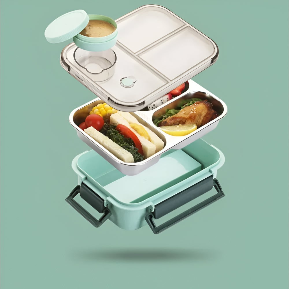 Food Storage Container Insulated Lunch Box Stainless Steel - Image 4
