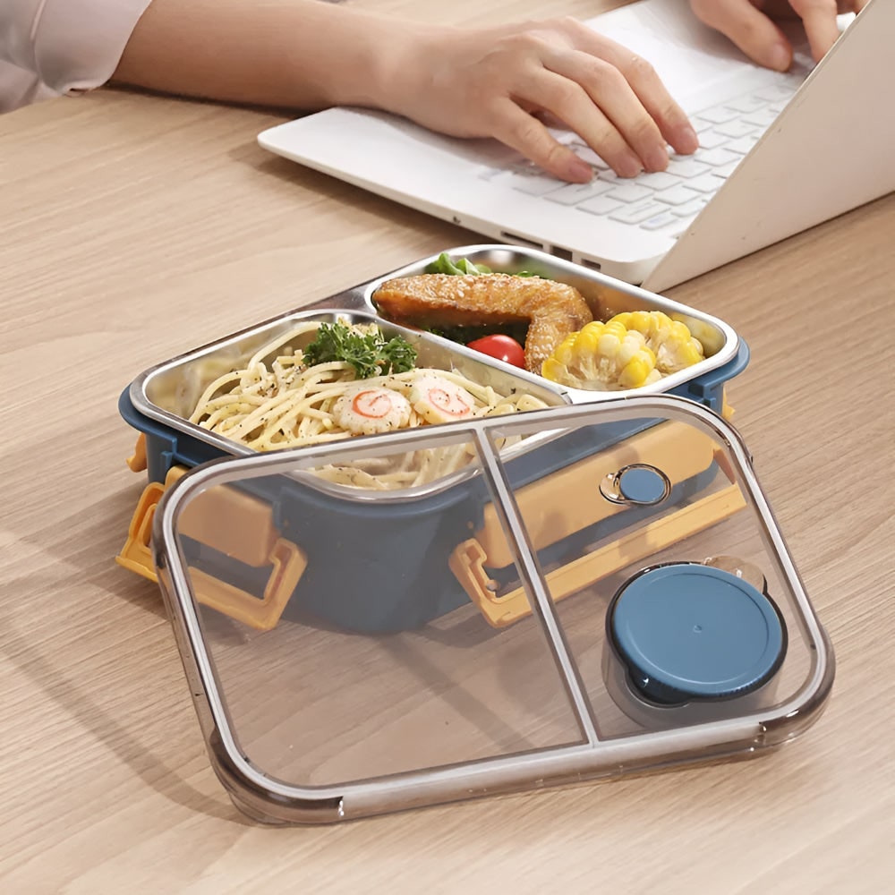 Food Storage Container Insulated Lunch Box Stainless Steel - Image 7