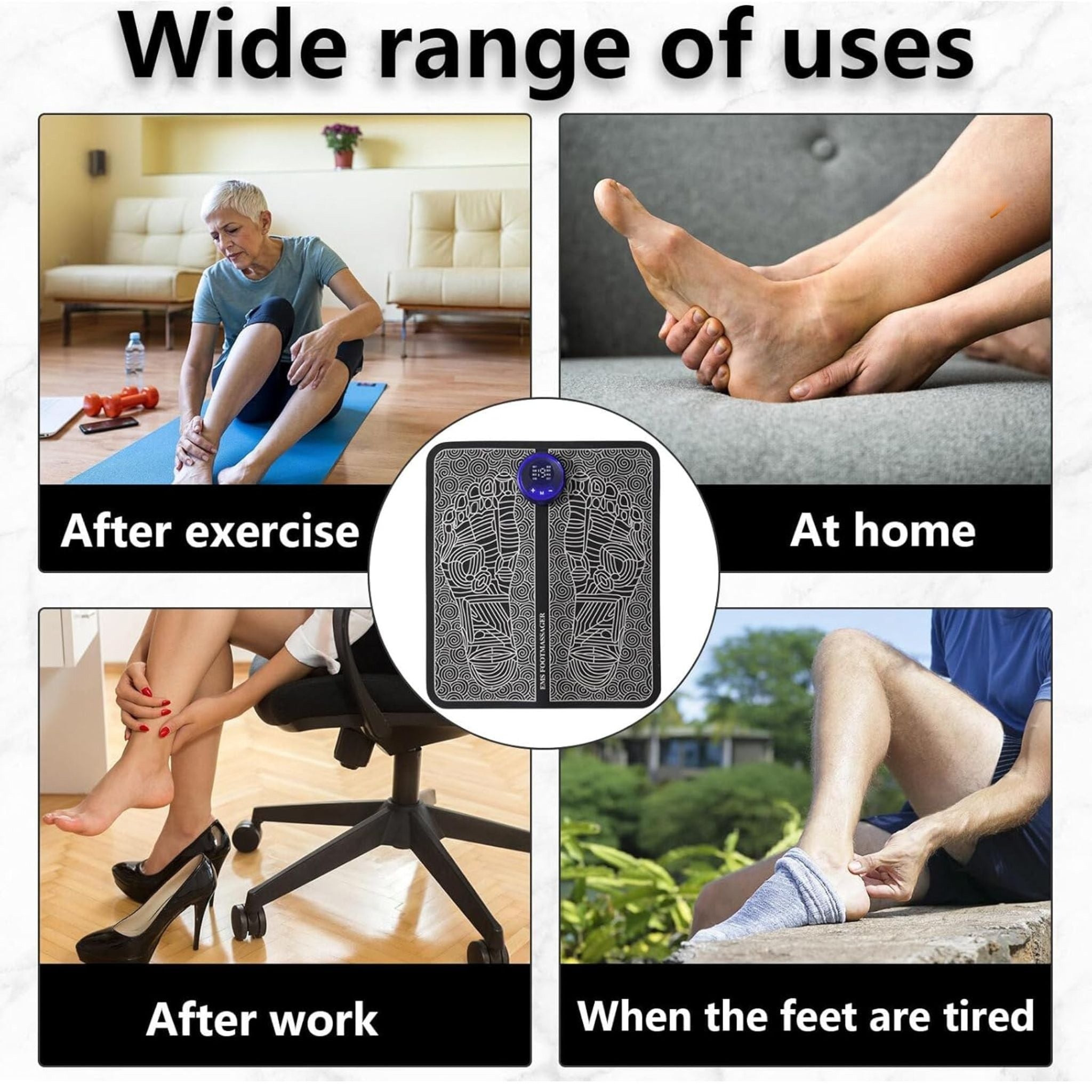 Foot Massager Ems Electric Foot Care Device
