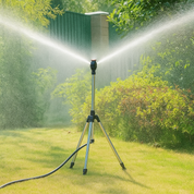 Garden Sprinkler System Adjustable Tripod Stand Lawn Care - Image 1