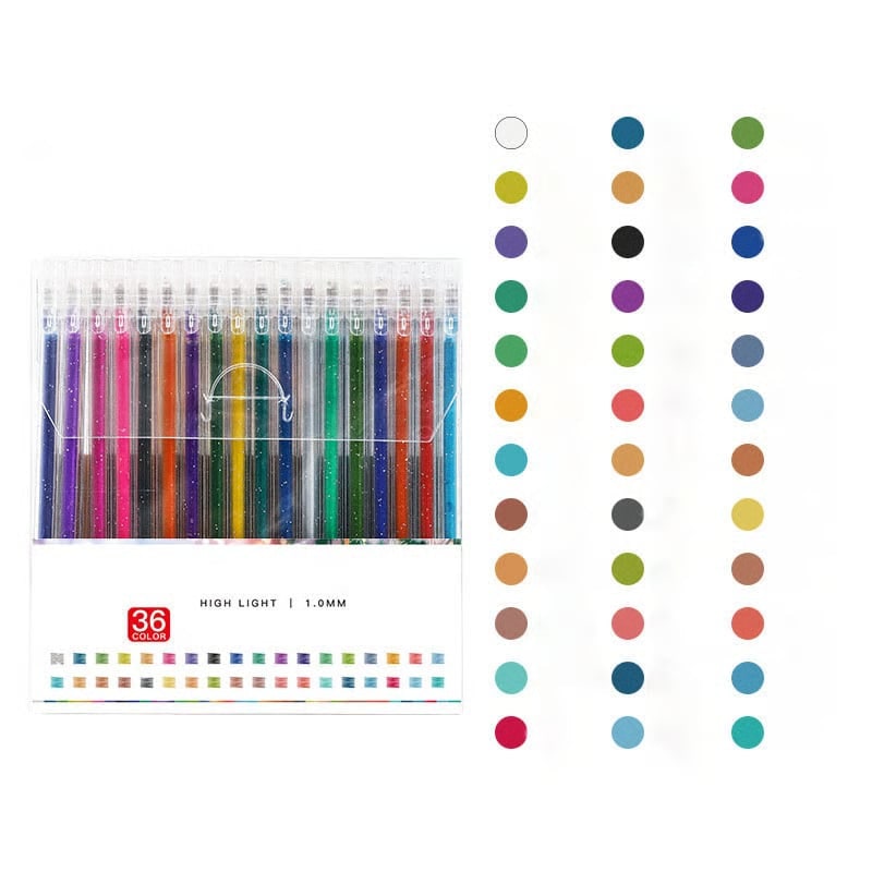 Glitter Gel Pen Crafting Drawing and Journaling Fun - Image 10