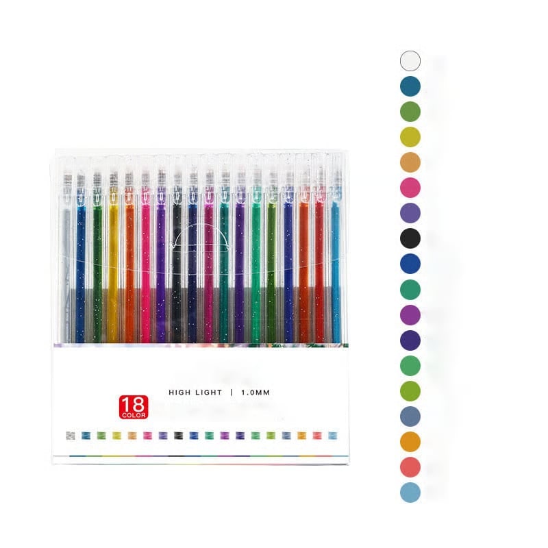 Glitter Gel Pen Crafting Drawing and Journaling Fun - Image 9