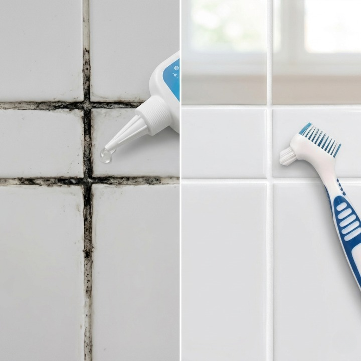 Grout Cleaner Gel Brush Deep Stain Removal 100ml - Image 3