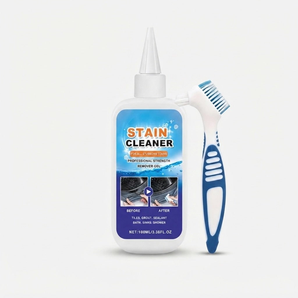 Grout Cleaner Gel Brush Deep Stain Removal 100ml - Image 5