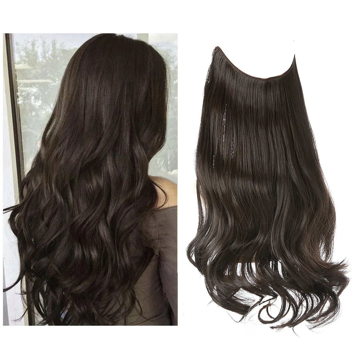 Hair Extensions Volume and Waves Natural Blonde Clip-Ins - Image 13