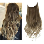Hair Extensions Volume and Waves Natural Blonde Clip-Ins - Image 22