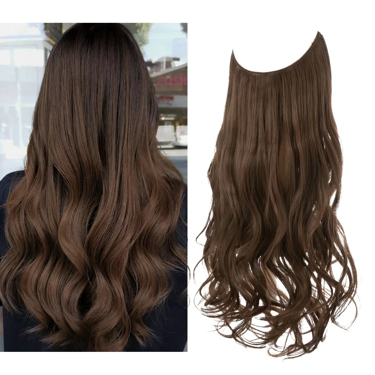 Hair Extensions Volume and Waves Natural Blonde Clip-Ins - Image 23