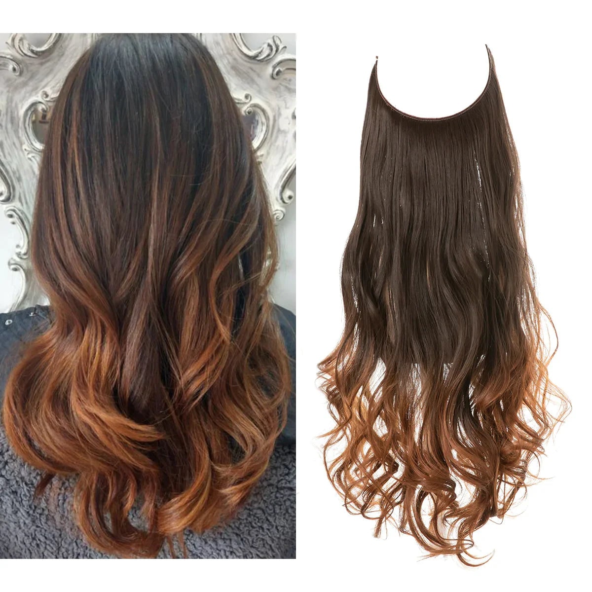 Hair Extensions Volume and Waves Natural Blonde Clip-Ins - Image 24